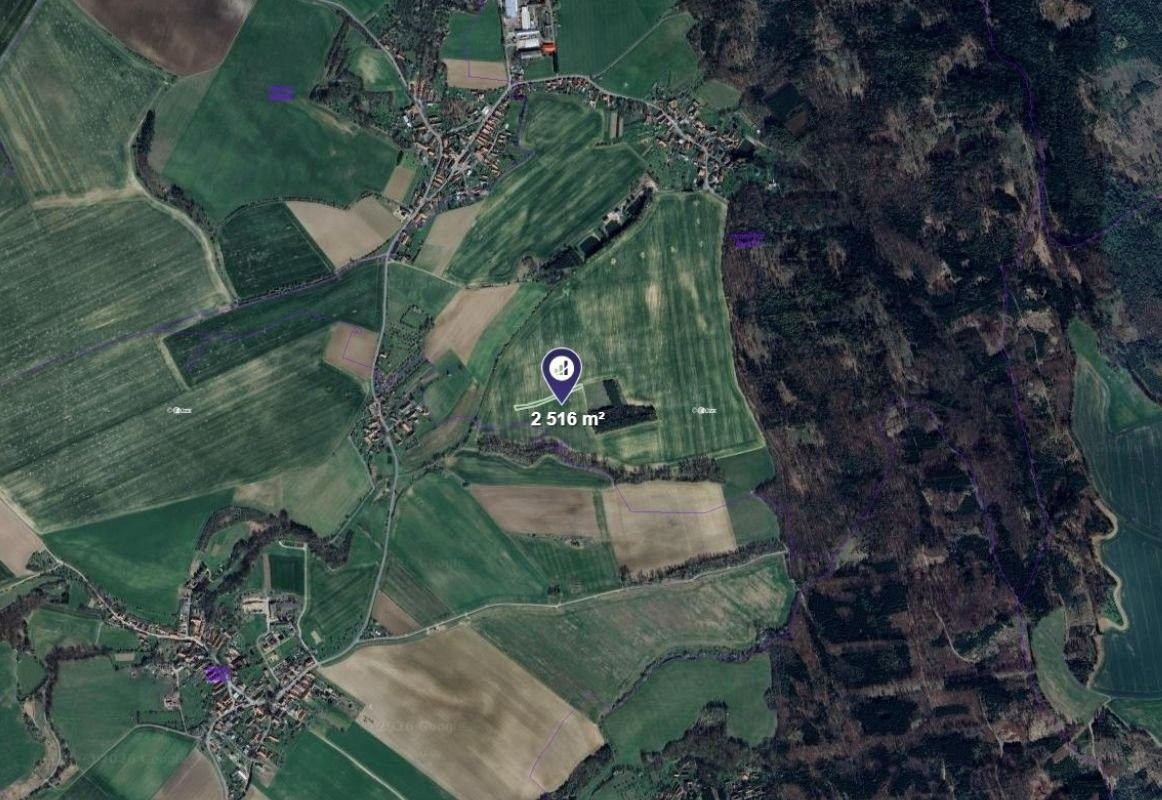 Prodej zemědělský pozemek - Lipovec, 1 258 m² - 2