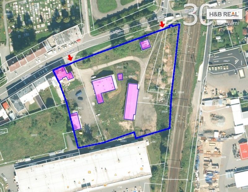 Prodej komerční pozemek - 5. května, Svitavy, 10 447 m² - 5