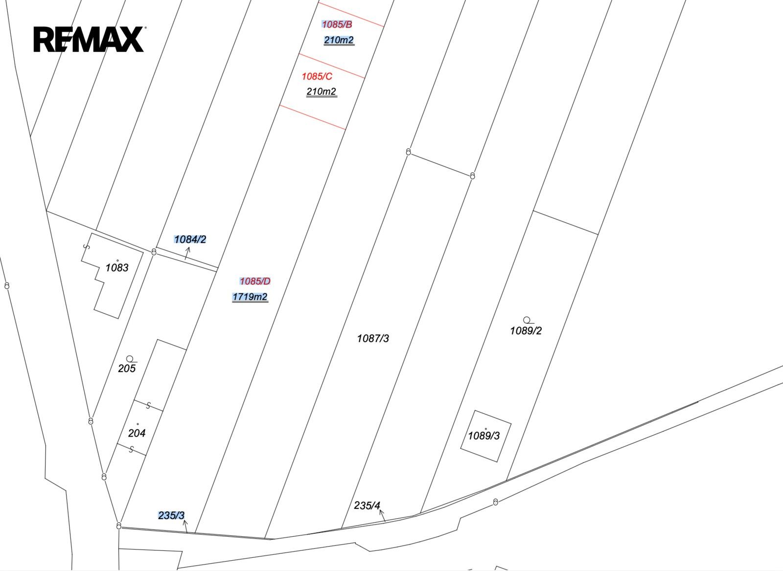 Pozemek pro bydlení · 1 719 m² · Moravské Knínice - 4