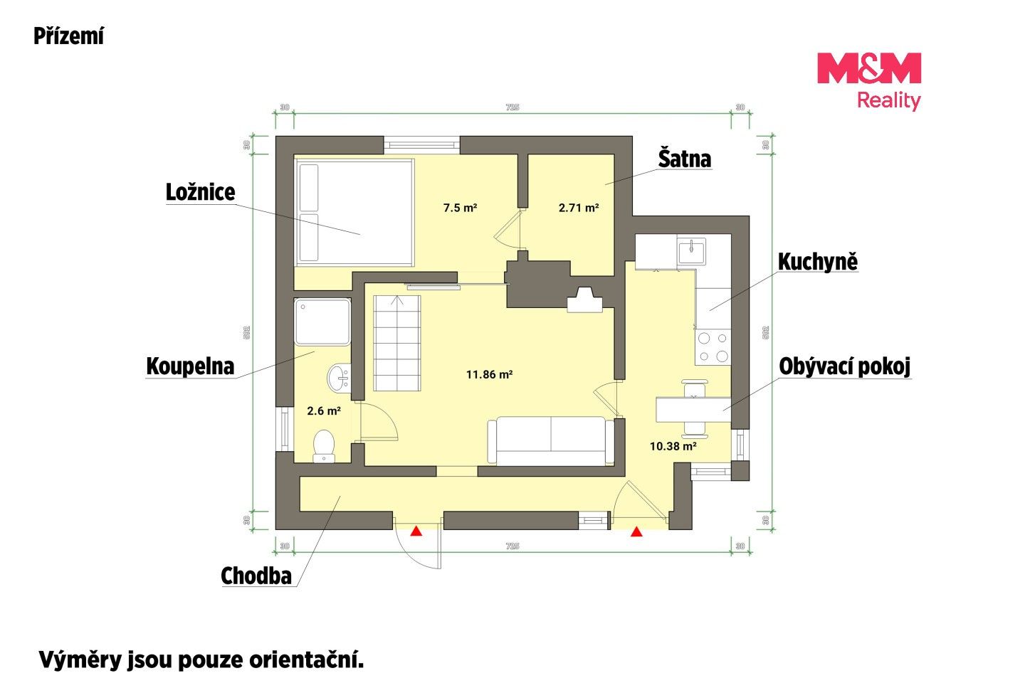 Chata · 35 m² · Podhrad, Cheb - 4
