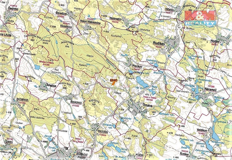 Prodej les - Trnava, okres Třebíč, Kraj Vysočina - 5