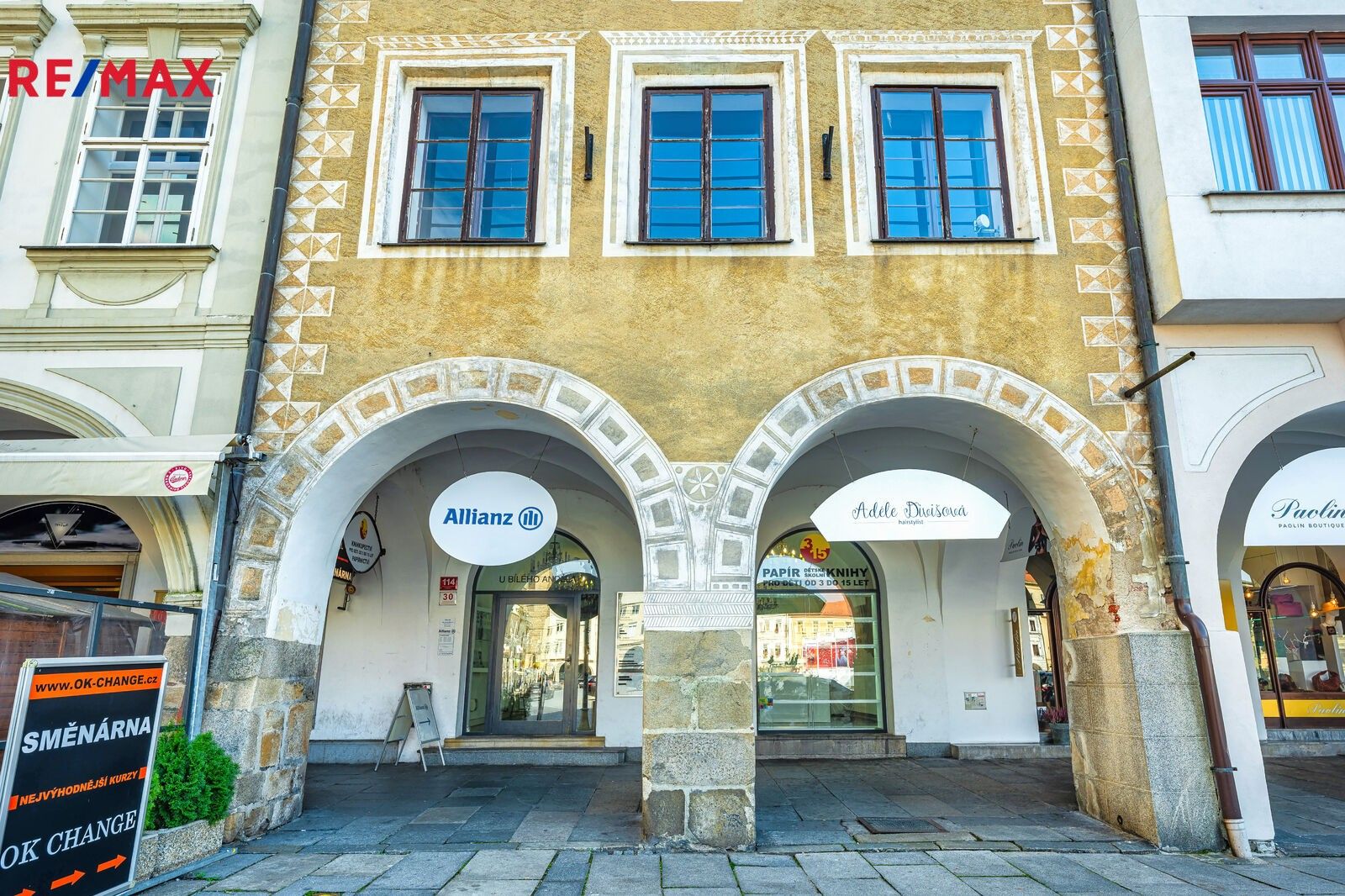 Prodej památky - nám. Přemysla Otakara II., České Budějovice, 593 m²