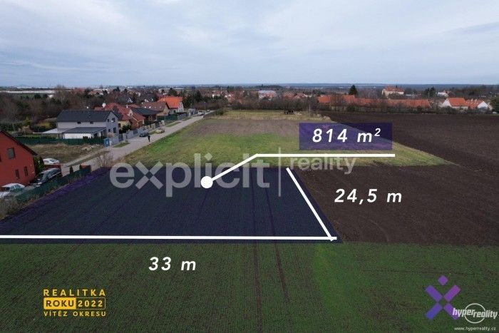 Prodej pozemek pro bydlení - Zápy, 815 m²