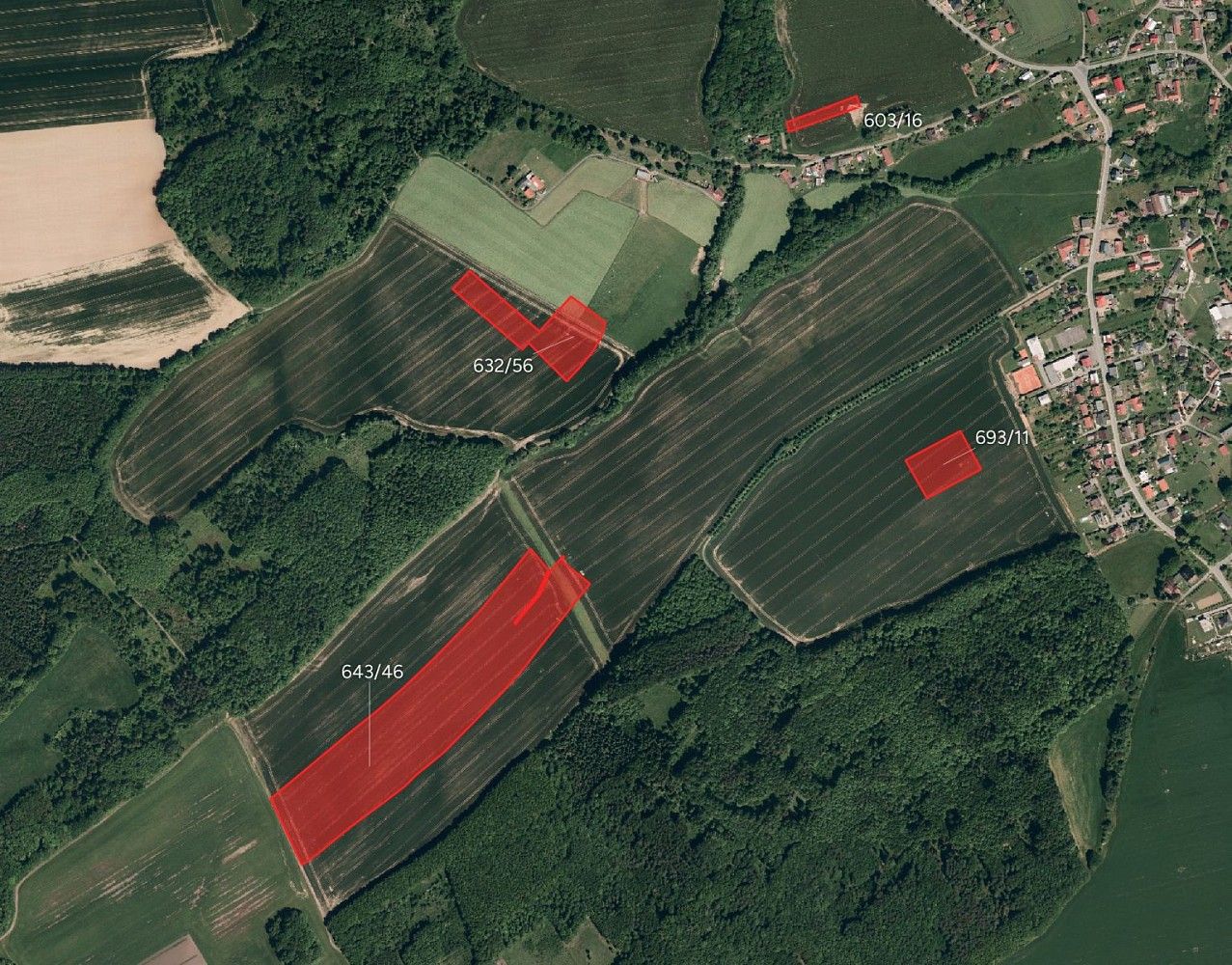 Zemědělský pozemek, 86 975 m²