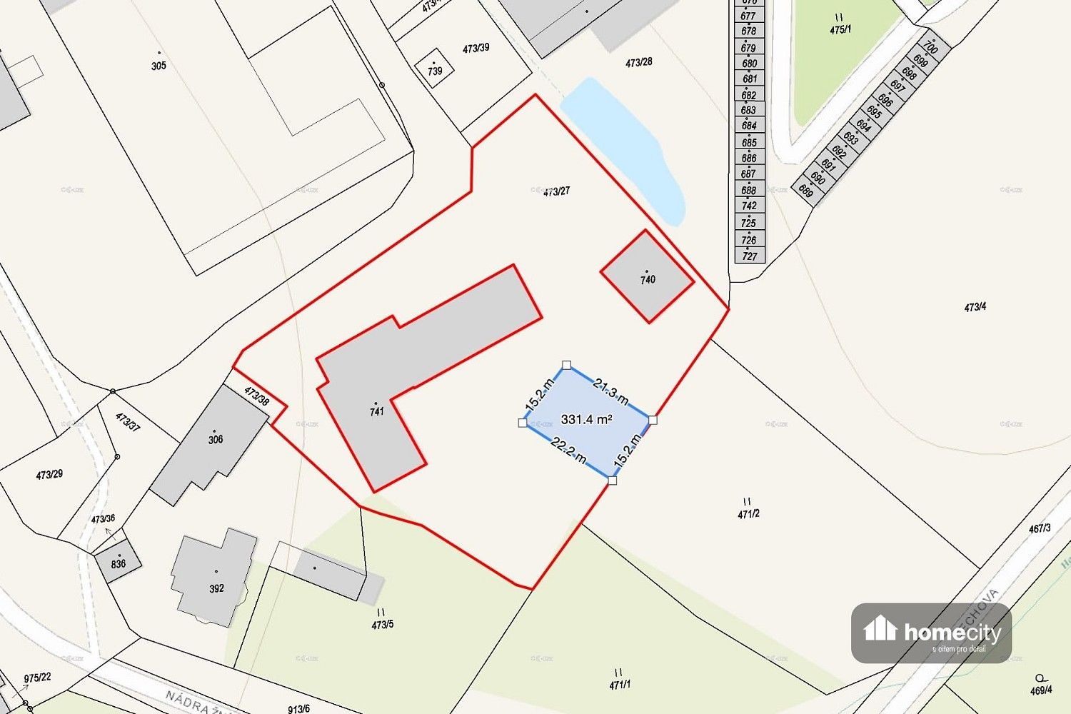 Komerční pozemek · Borohrádek, okres Rychnov nad Kněžnou, Královéhradecký kraj - 3
