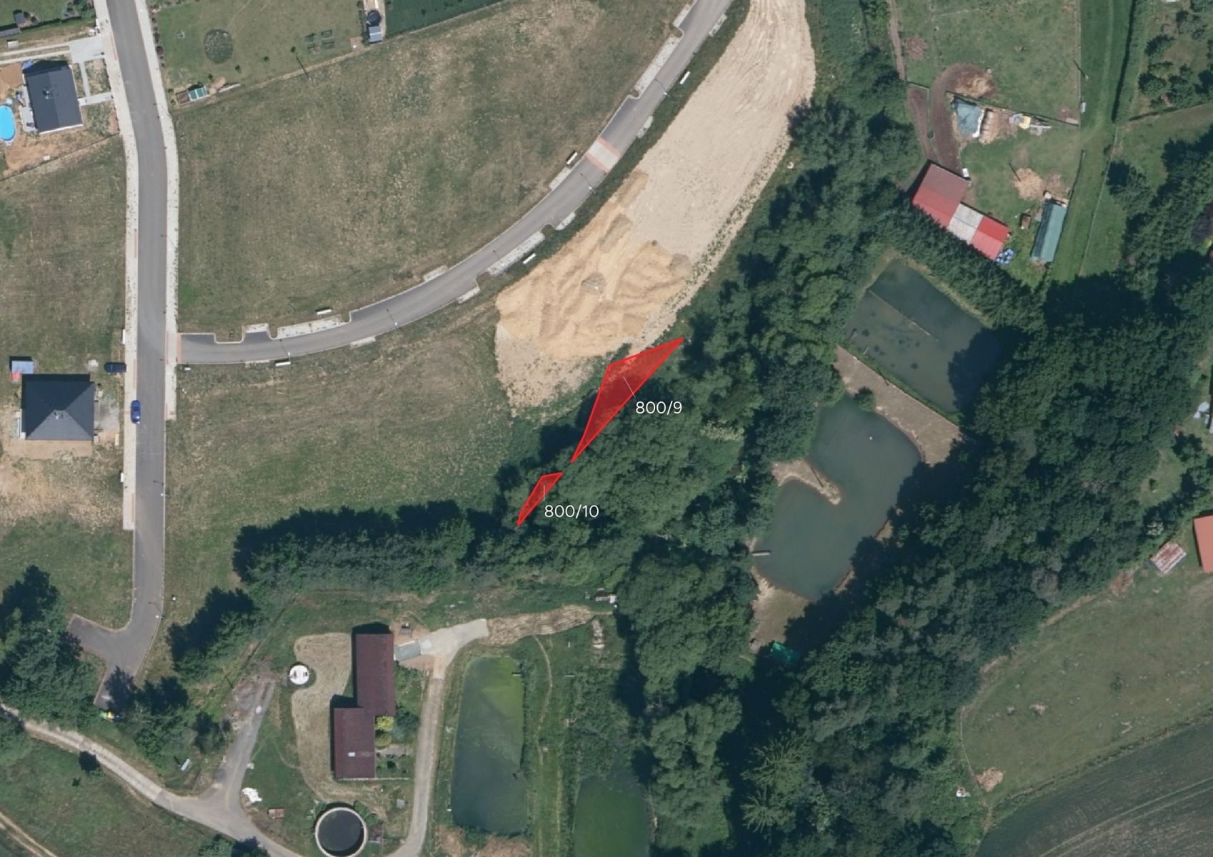 Zemědělské pozemky, Černošín - 2