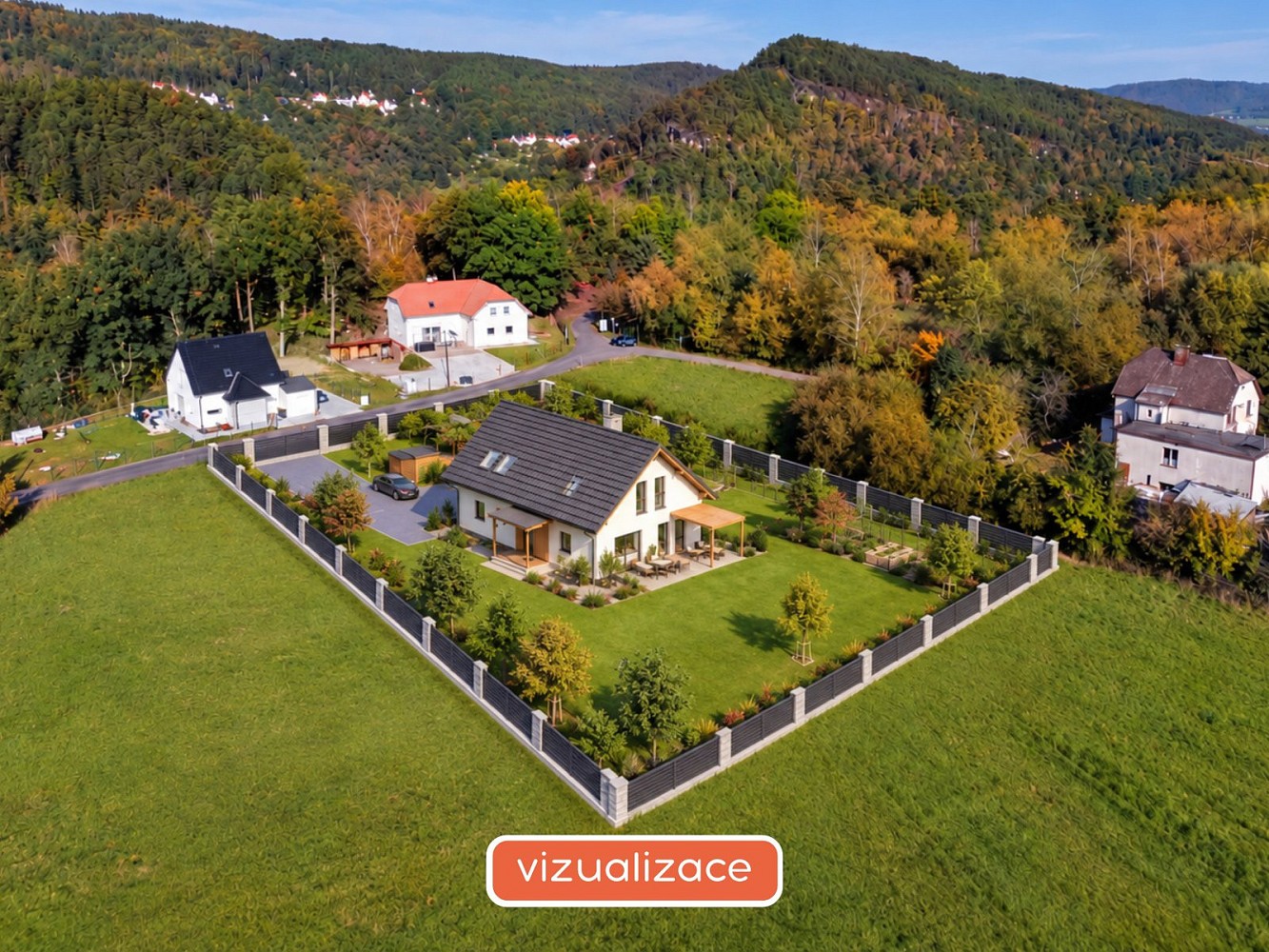 Pozemek pro bydlení · Albánská, Děčín - Děčín VIII-Dolní Oldřichov - 3