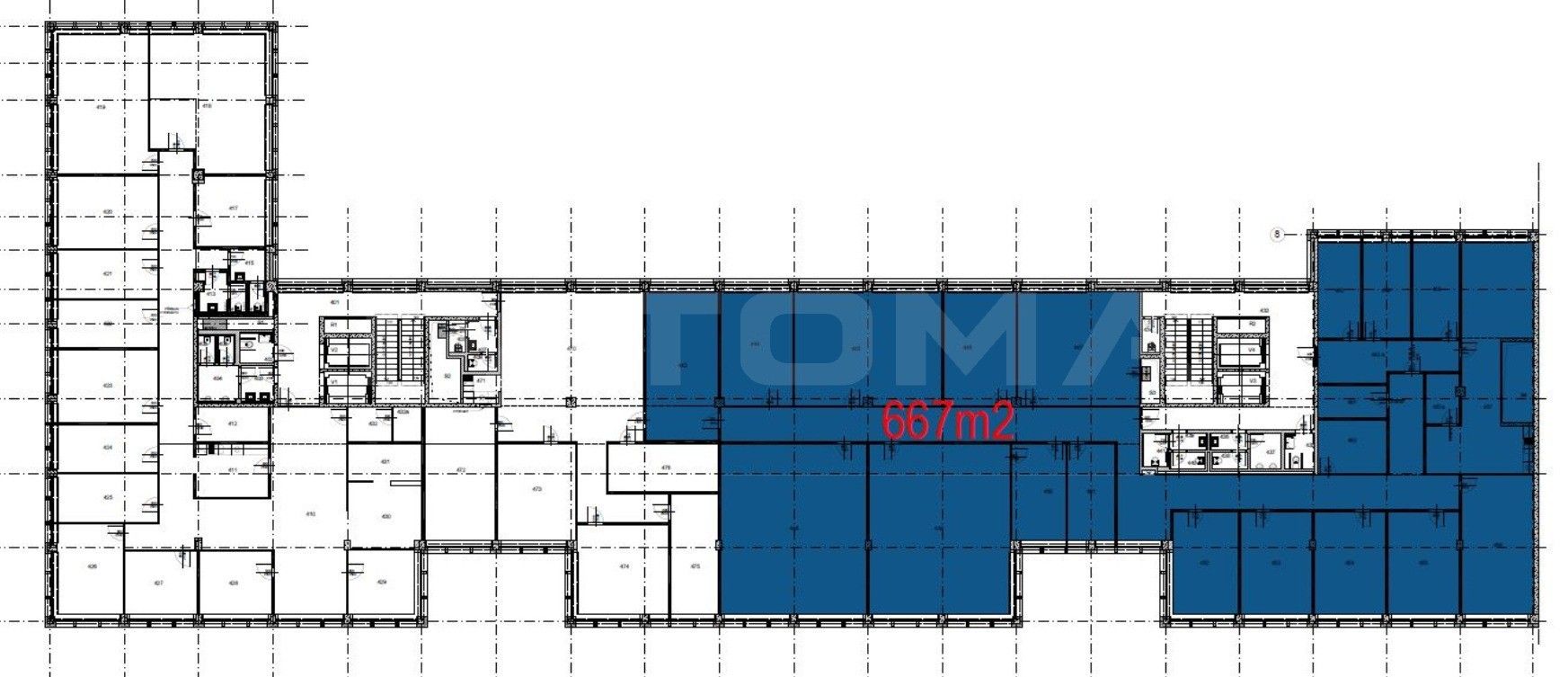 Kancelář · 468 m² · Rohanské nábřeží, Praha - 3