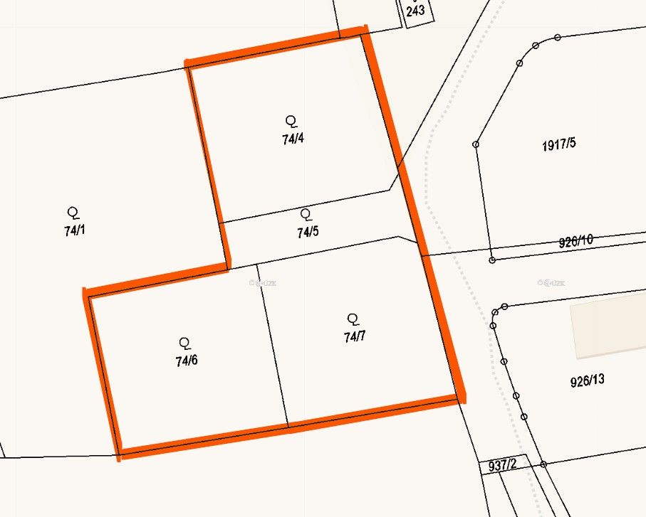 Pozemky pro bydlení, Řisuty, 273 78, 2 692 m²