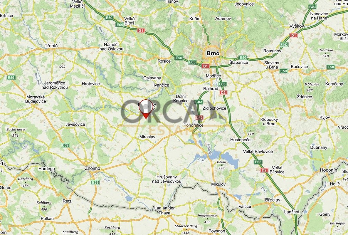 Prodej zemědělský pozemek - Lesonice, okres Znojmo, Jihomoravský kraj - 5