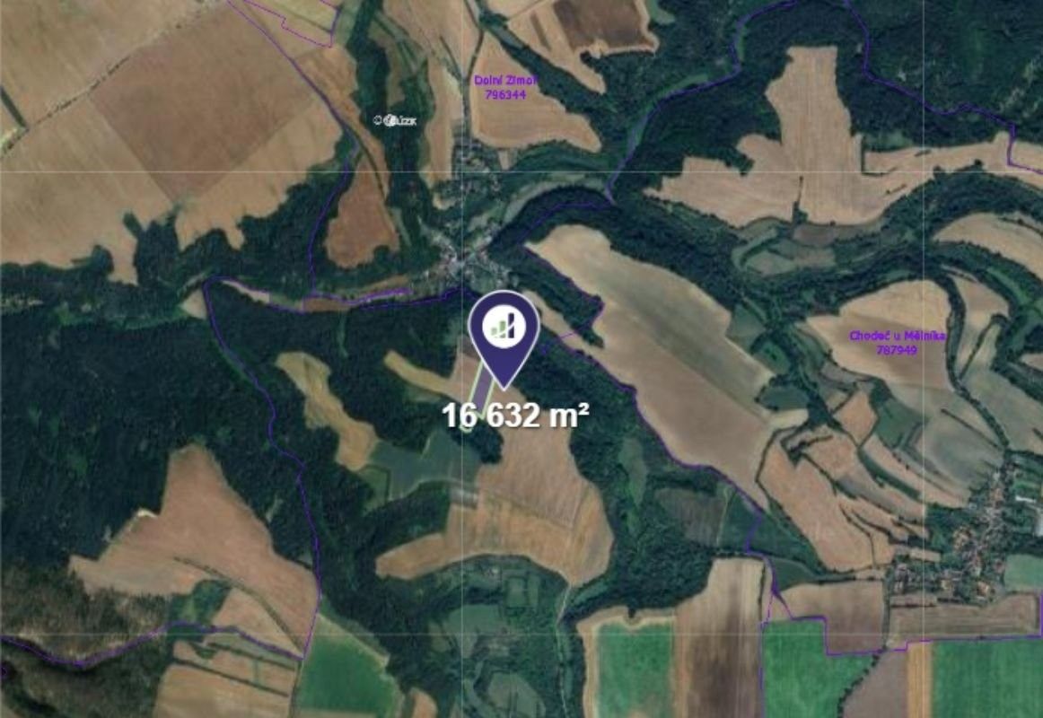Prodej zemědělský pozemek - Vysoká, 16 632 m²