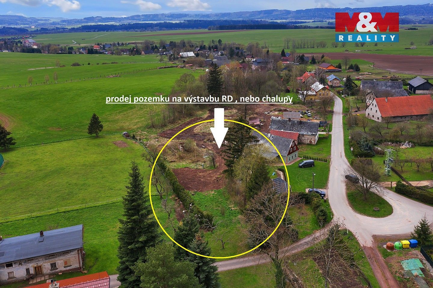 Pozemek pro bydlení · Meziměstí - Vižňov, okres Náchod, Královéhradecký kraj - 3