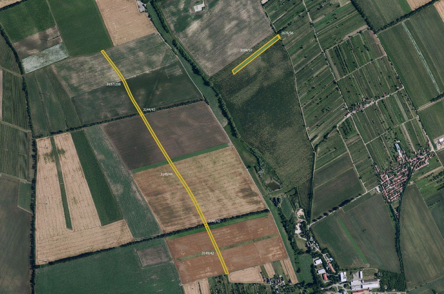 Zemědělské pozemky, Prušánky, okres Hodonín, Jihomoravský kraj