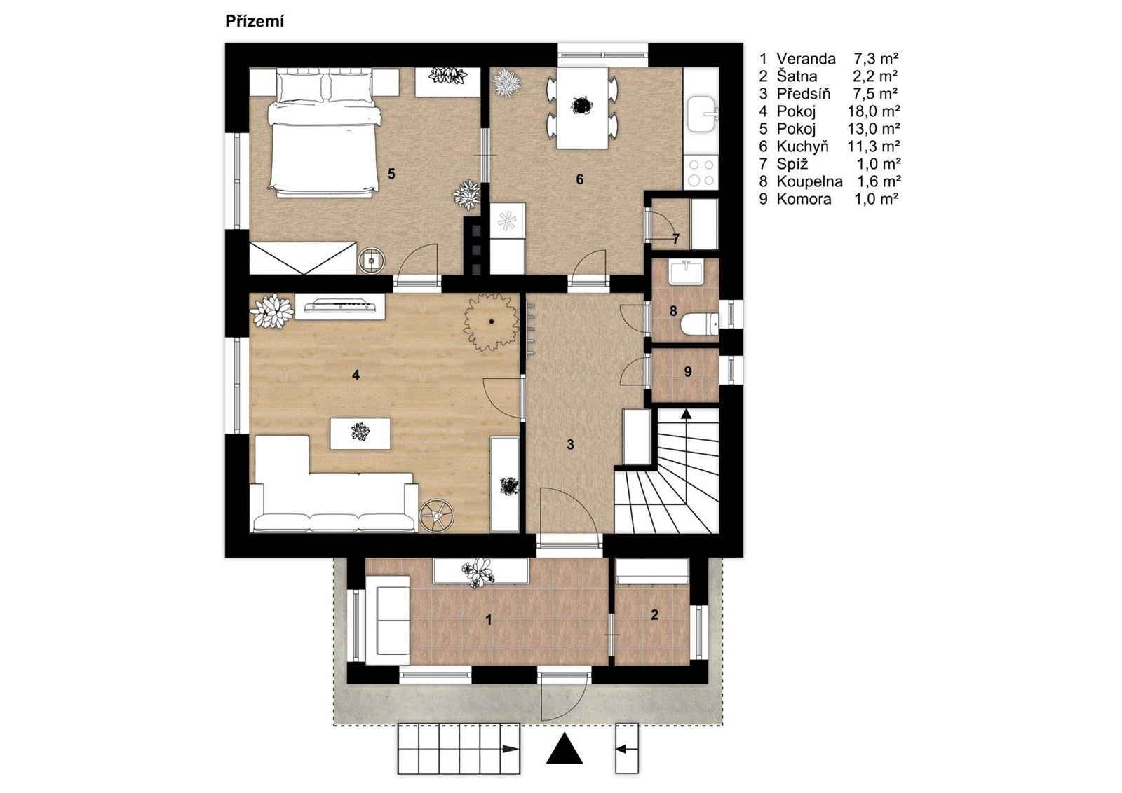 Prodej rodinný dům - Jíloviště, 210 m²