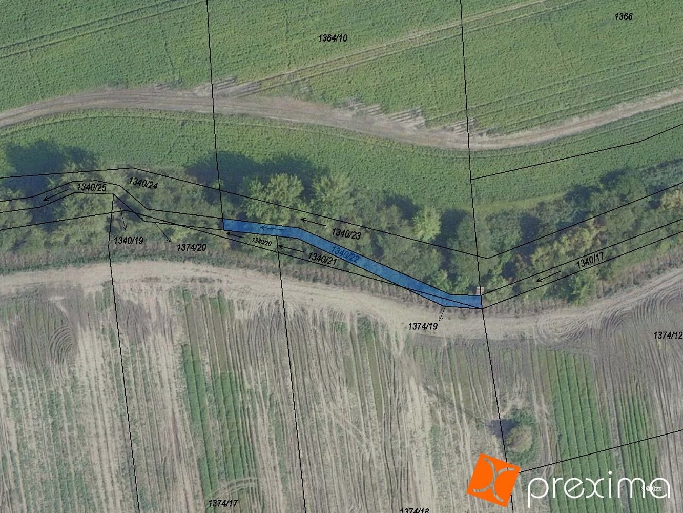 Pozemek, 40 m²
