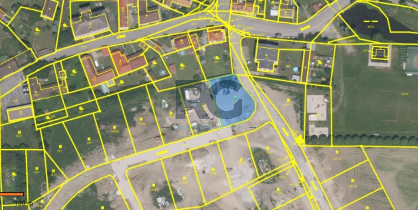 Pozemky pro bydlení, Na Návsi 1, Písek Smrkovice, 911 m² - 2