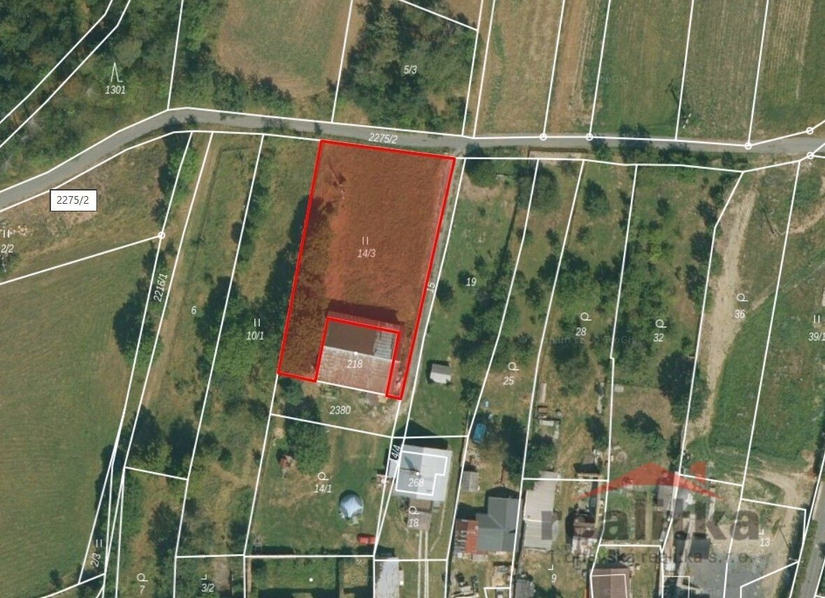 Pozemky pro bydlení, Sosnová, 1 216 m²