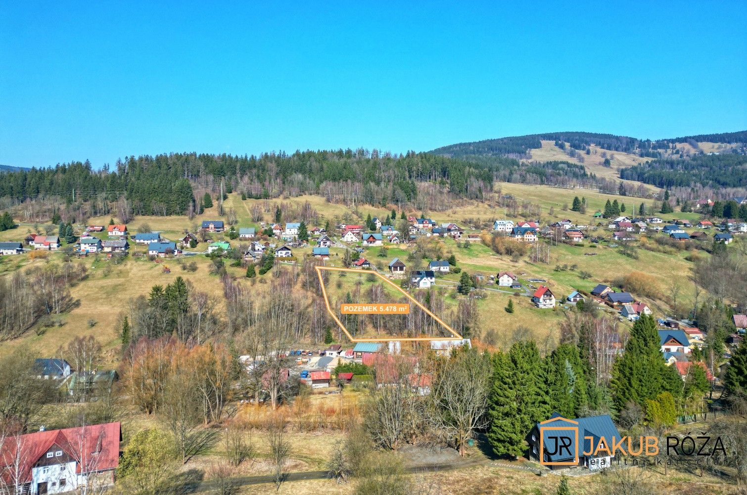 Pozemek pro bydlení, 5 478 m²