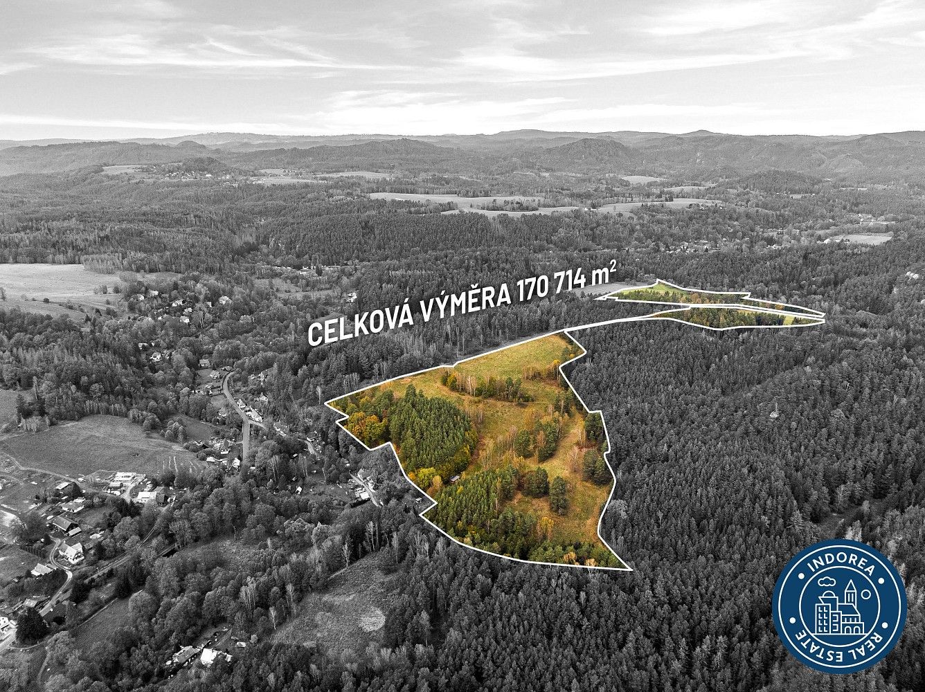 Prodej pozemek pro bydlení - Srbská Kamenice, okres Děčín - 5