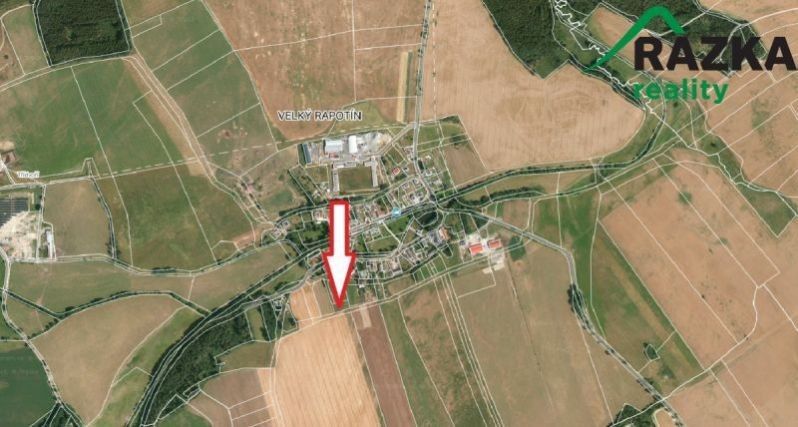 Pozemky pro bydlení, Velký Rapotín, Tachov, 1 888 m² - 2