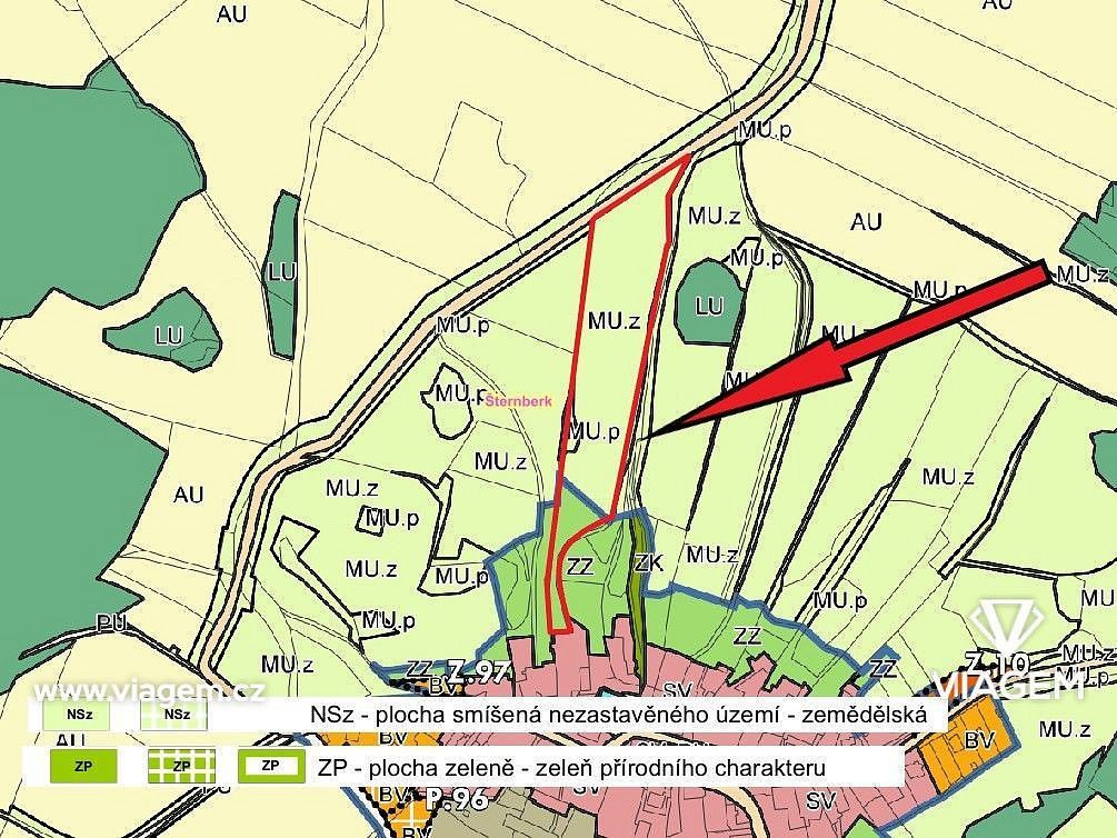 Prodej zemědělský pozemek - Šternberk, okres Olomouc, Olomoucký kraj - 2