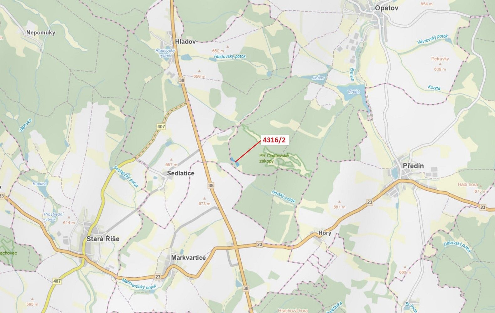 Les · Sedlatice, okres Jihlava, Kraj Vysočina - 1