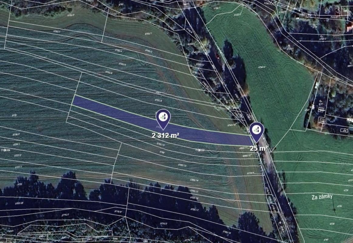 Zemědělské pozemky, Napajedla, 2 337 m²