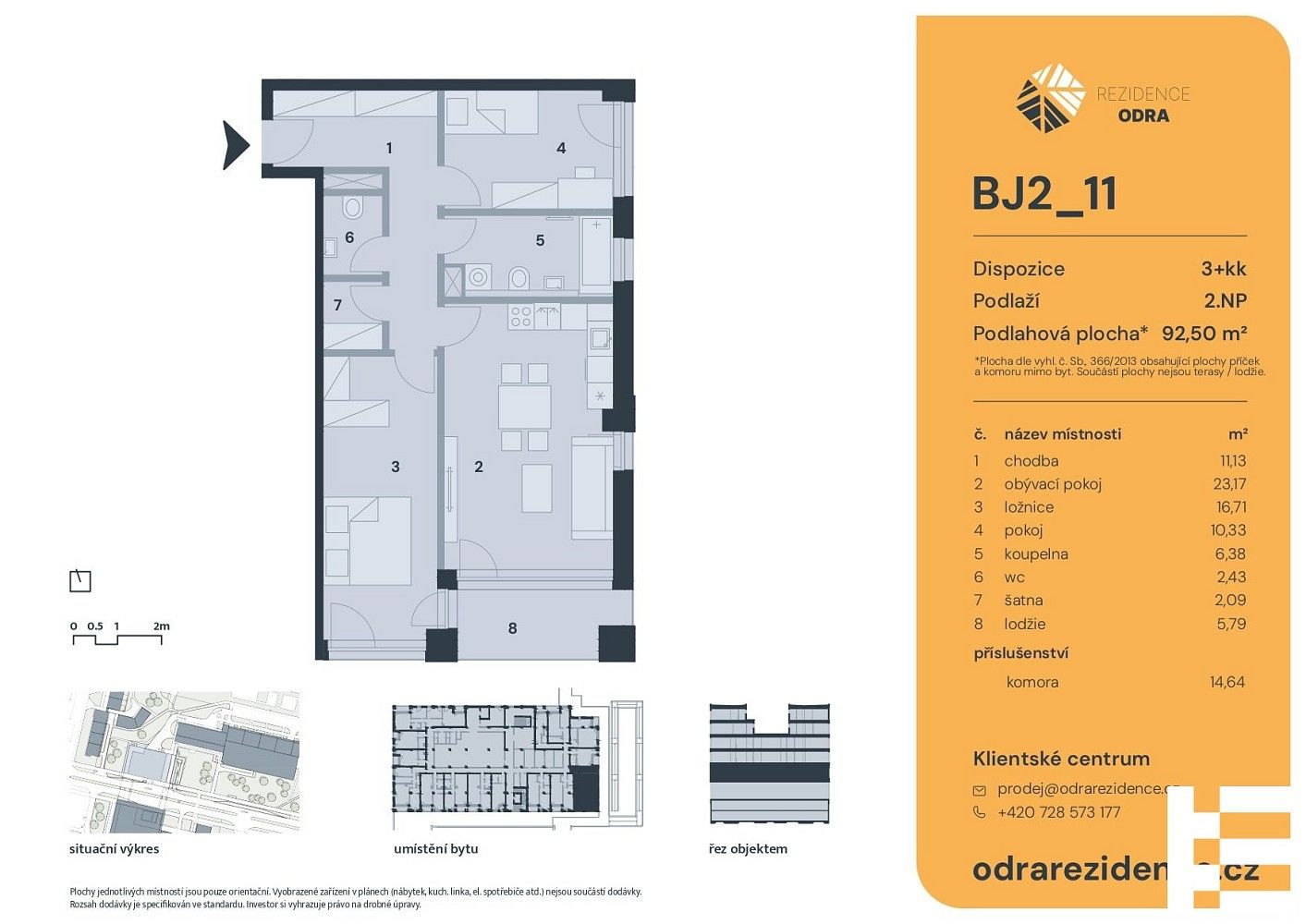 Byt 3+kk · 93 m² · Lodžská, Praha 8 - Bohnice - 4