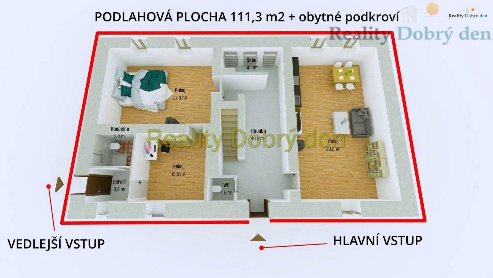 Prodej rodinný dům - Horní Životice, 111 m²