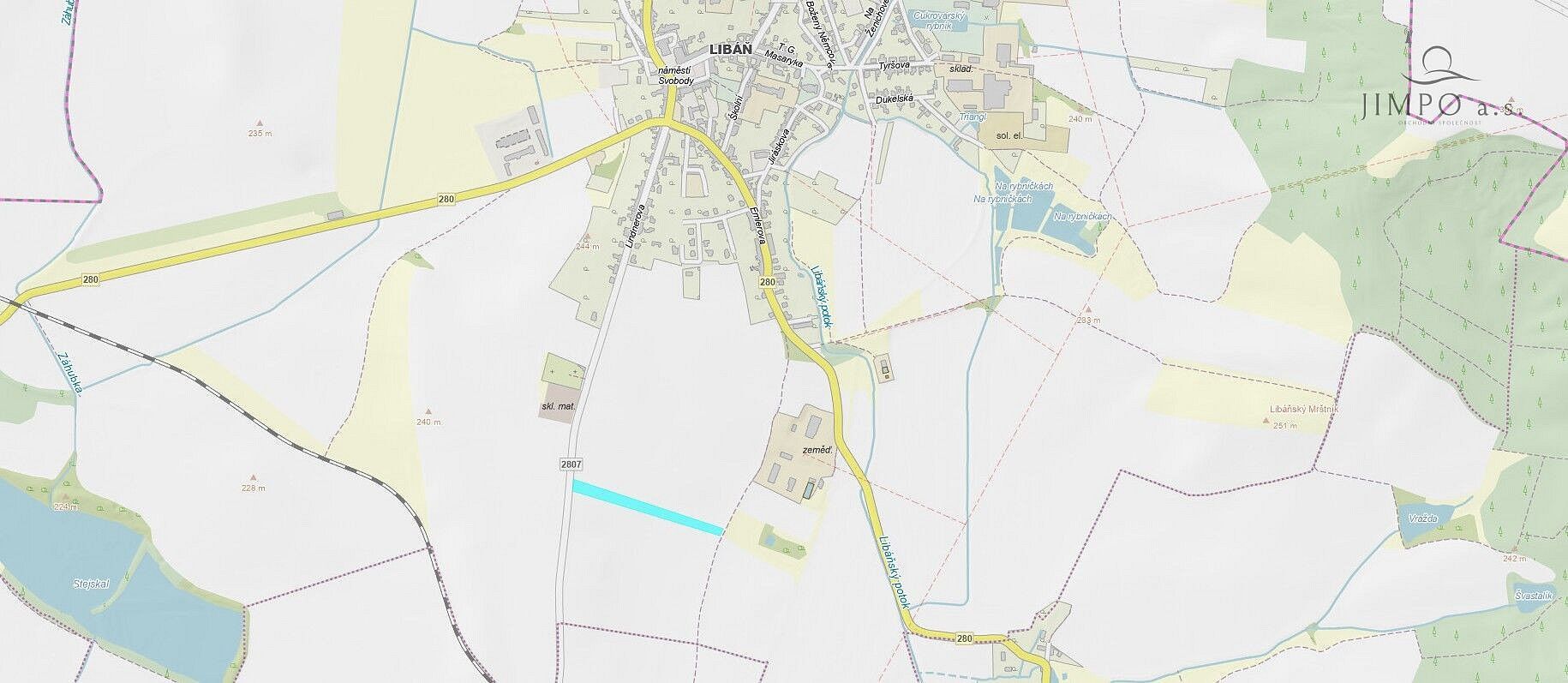 Zemědělský pozemek · T. G. Masaryka, Libáň, okres Jičín - 2
