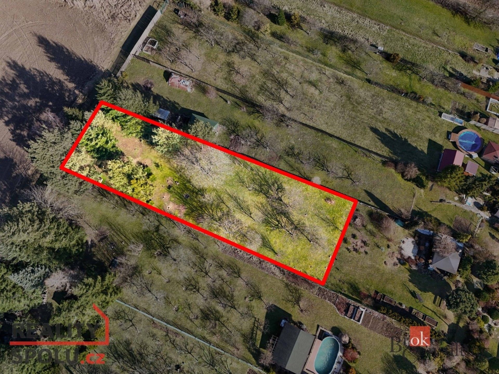 Pozemky pro bydlení, Bílovec, 1 057 m²