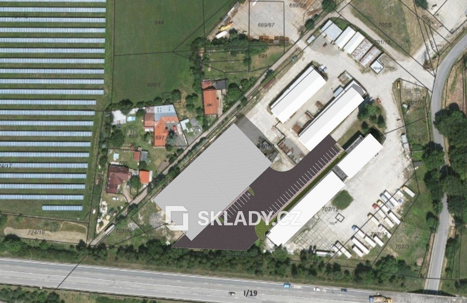 Sklad · 1 300 m² · Tábor - 4