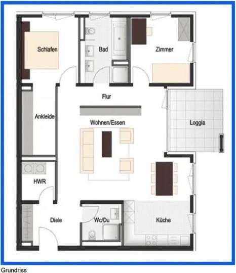 3+kk, Vaihingerstr. 106 Stuttgart Möhringen Baden-Württemberg 70567, 104 m² - 2
