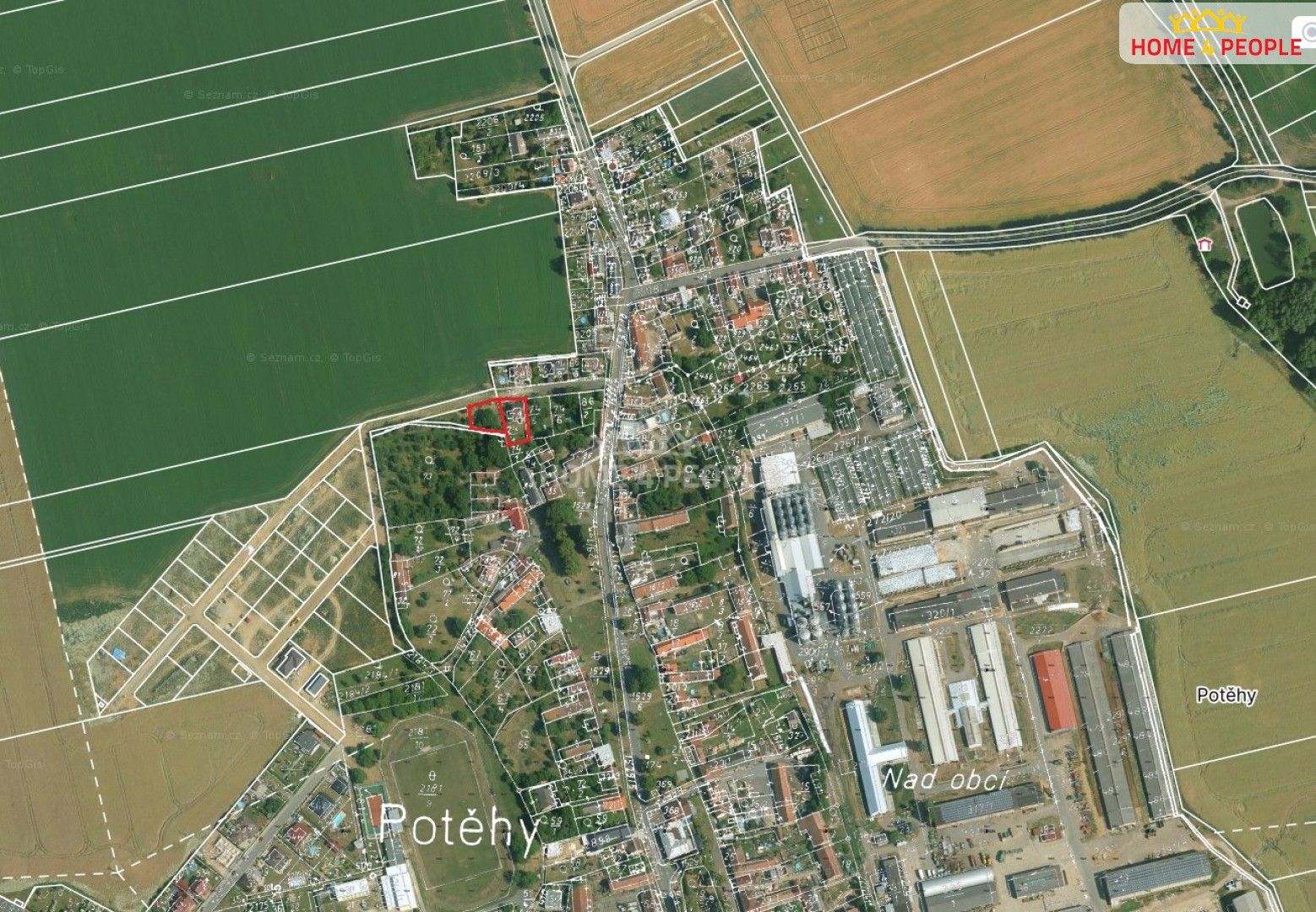 Pozemek pro bydlení · 497 m² · Potěhy - 4