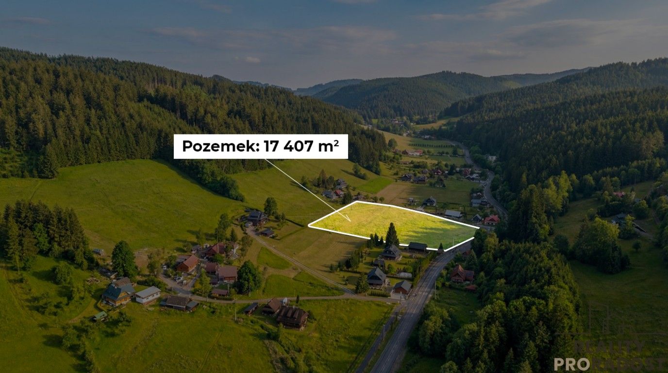 Pozemky pro bydlení, Velké Karlovice, 17 000 m² - 2