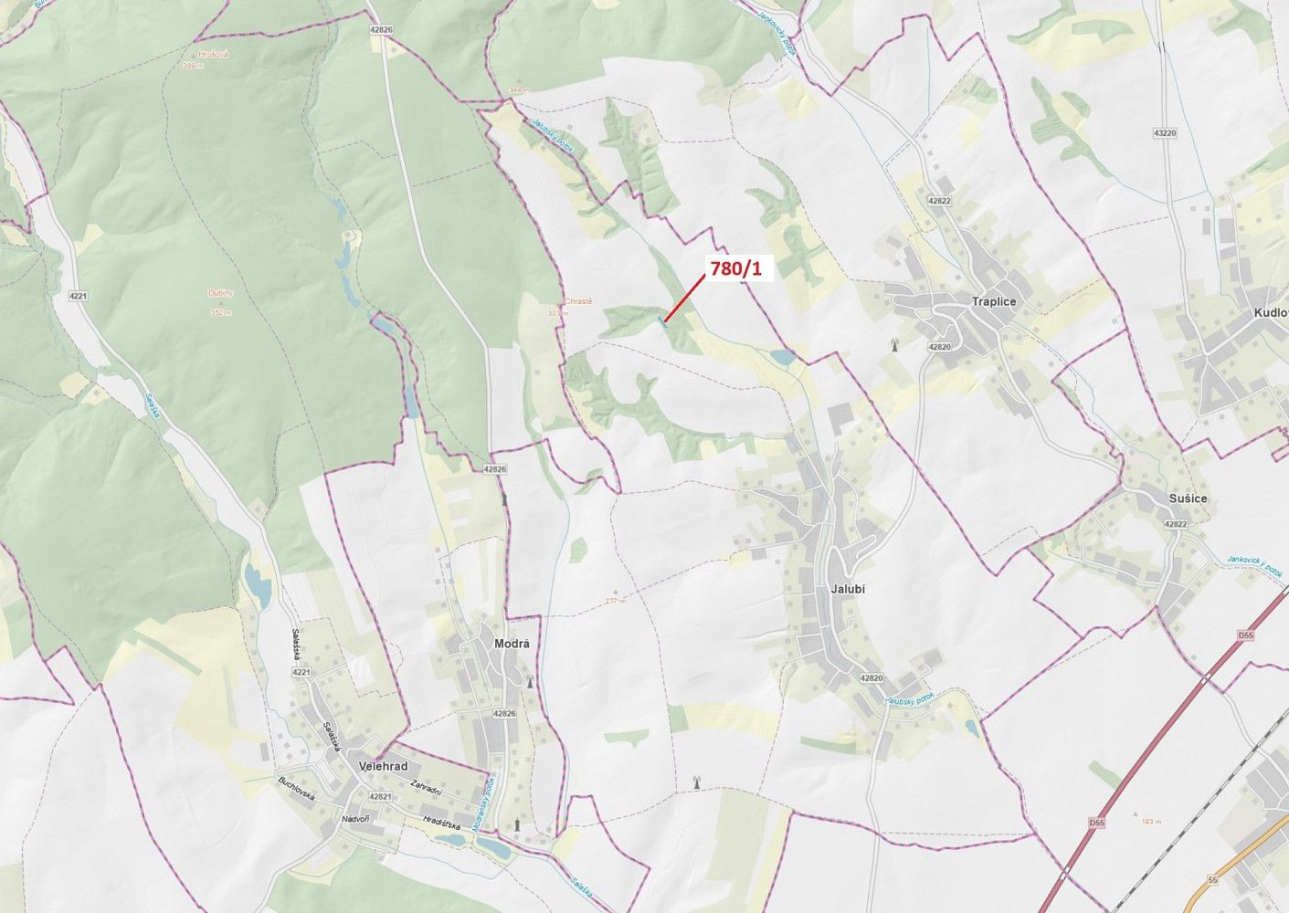 Lesy, Jalubí, okres Uherské Hradiště, Zlínský kraj - 1