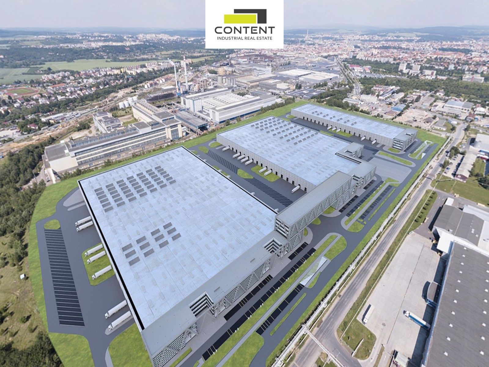 Sklady, Ke Karlovu, Plzeň, 15 000 m² - 1
