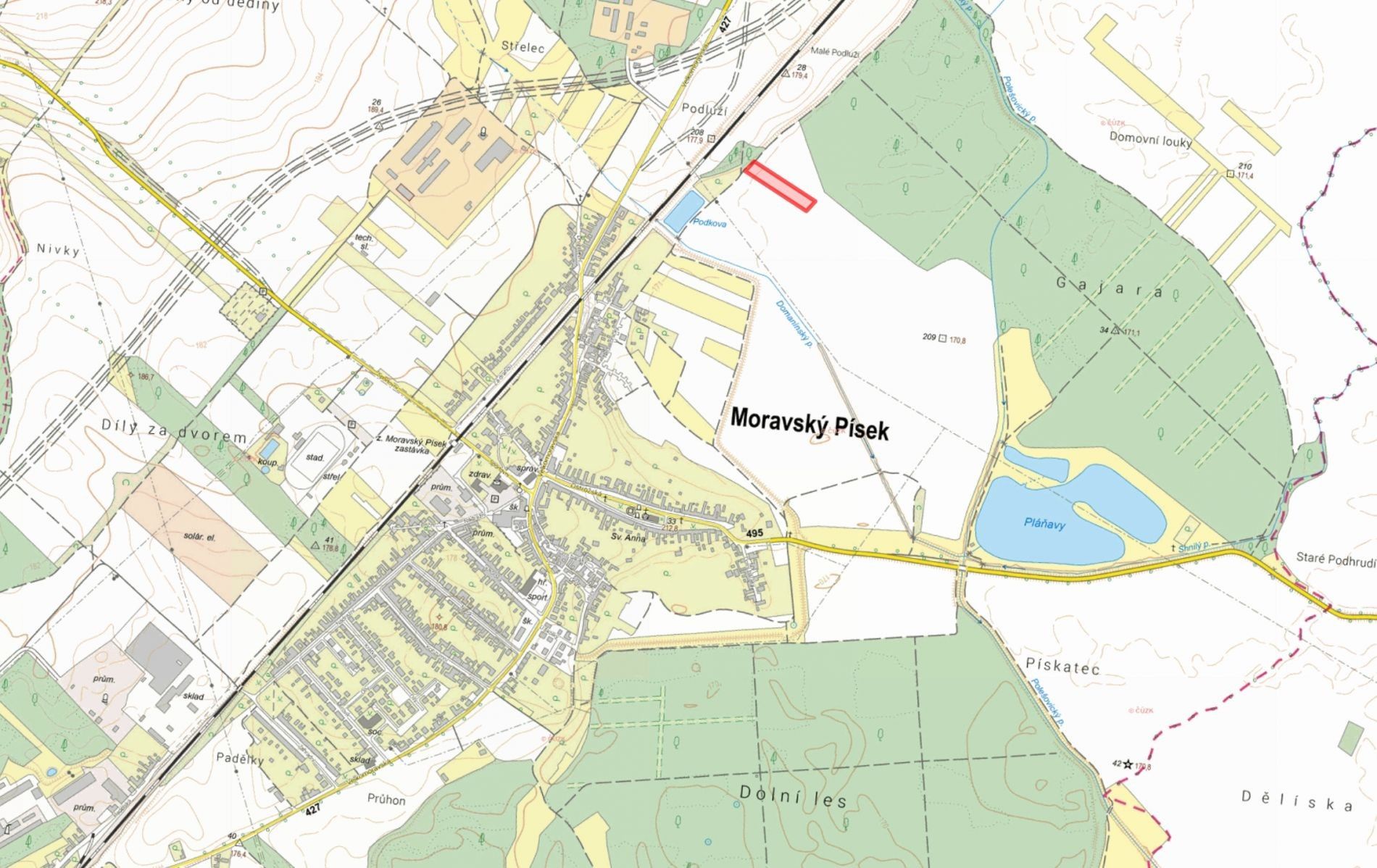 Zemědělský pozemek · Moravský Písek - 3