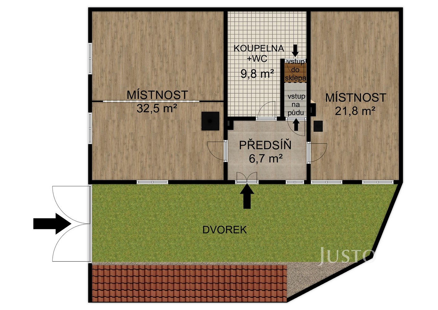 Rodinný dům · 70 m² · Koželužská, Netolice, okres Prachatice - 3