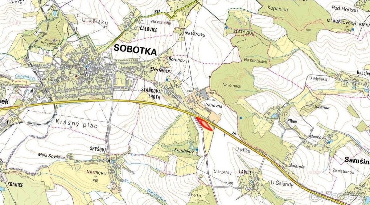 Prodej pozemek pro bydlení - Sobotka, 507 43