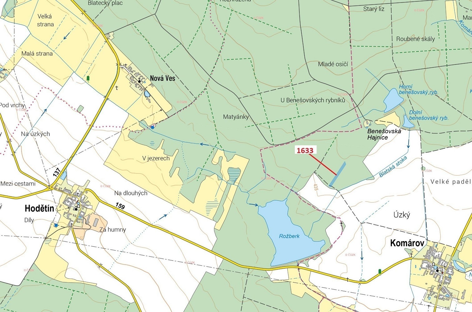 Les, 5 902 m²