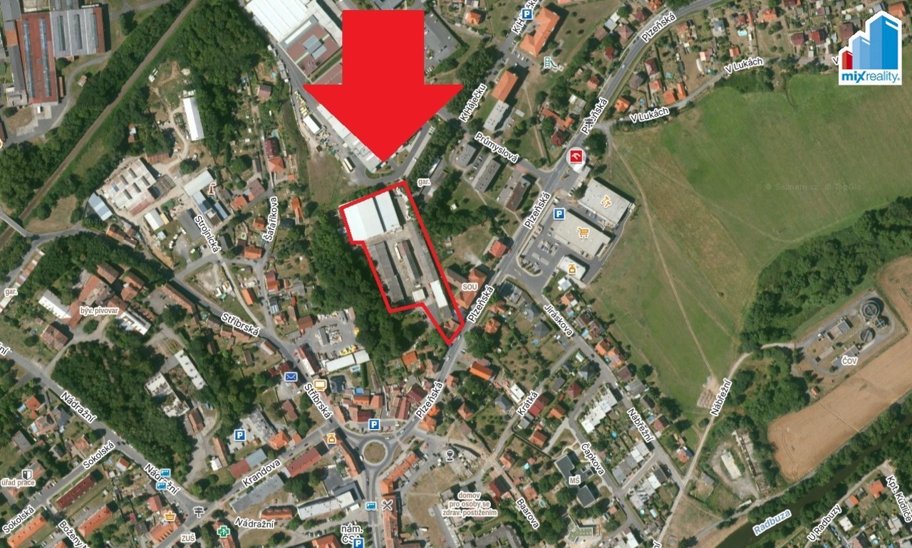 Pronájem sklad - Plzeňská, Stod, 2 000 m² - 5