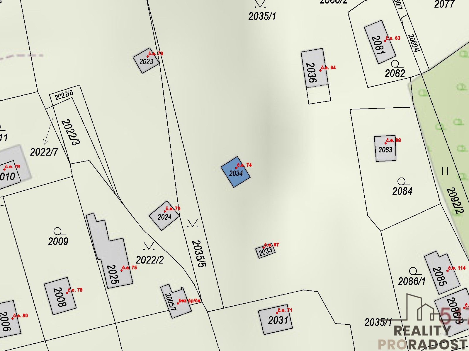 Pozemek pro bydlení · 4 500 m² · Na Lhotkách, Praha Lipence - 4