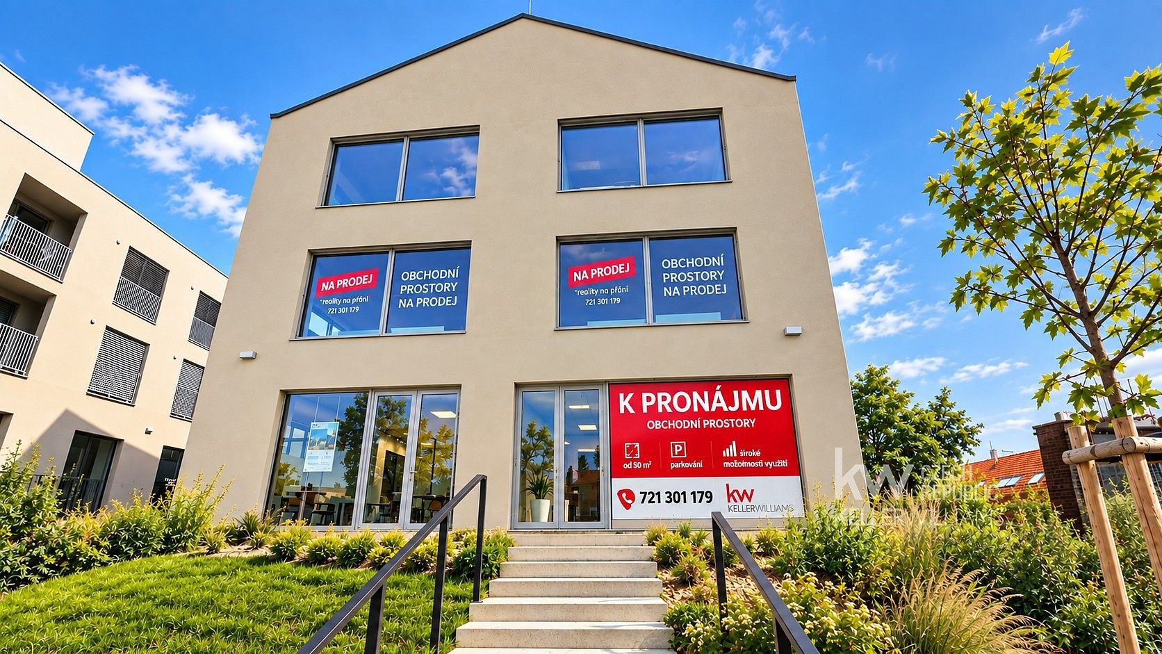 Obchodní prostory, Hostivice, okres Praha-západ, Středočeský kraj, 60 m²
