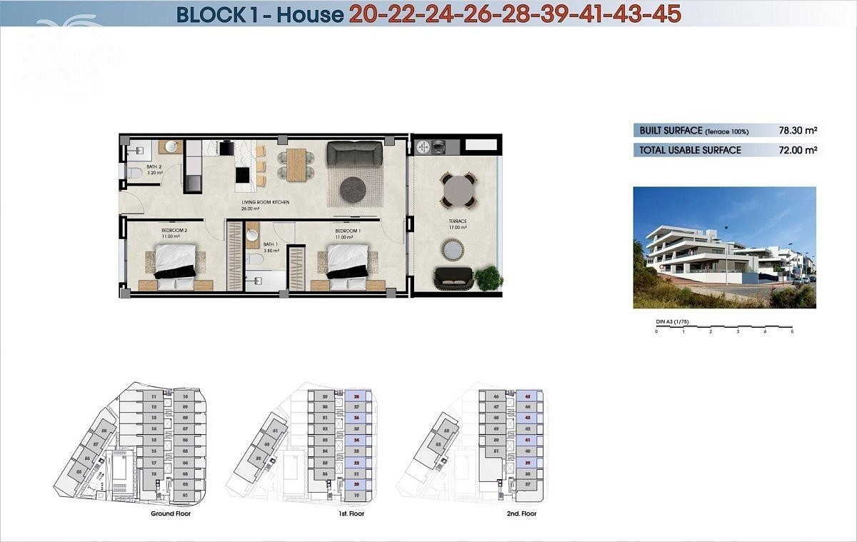 Byt 3+kk · 78 m² · La Marina, Alicante, Španělsko - 4