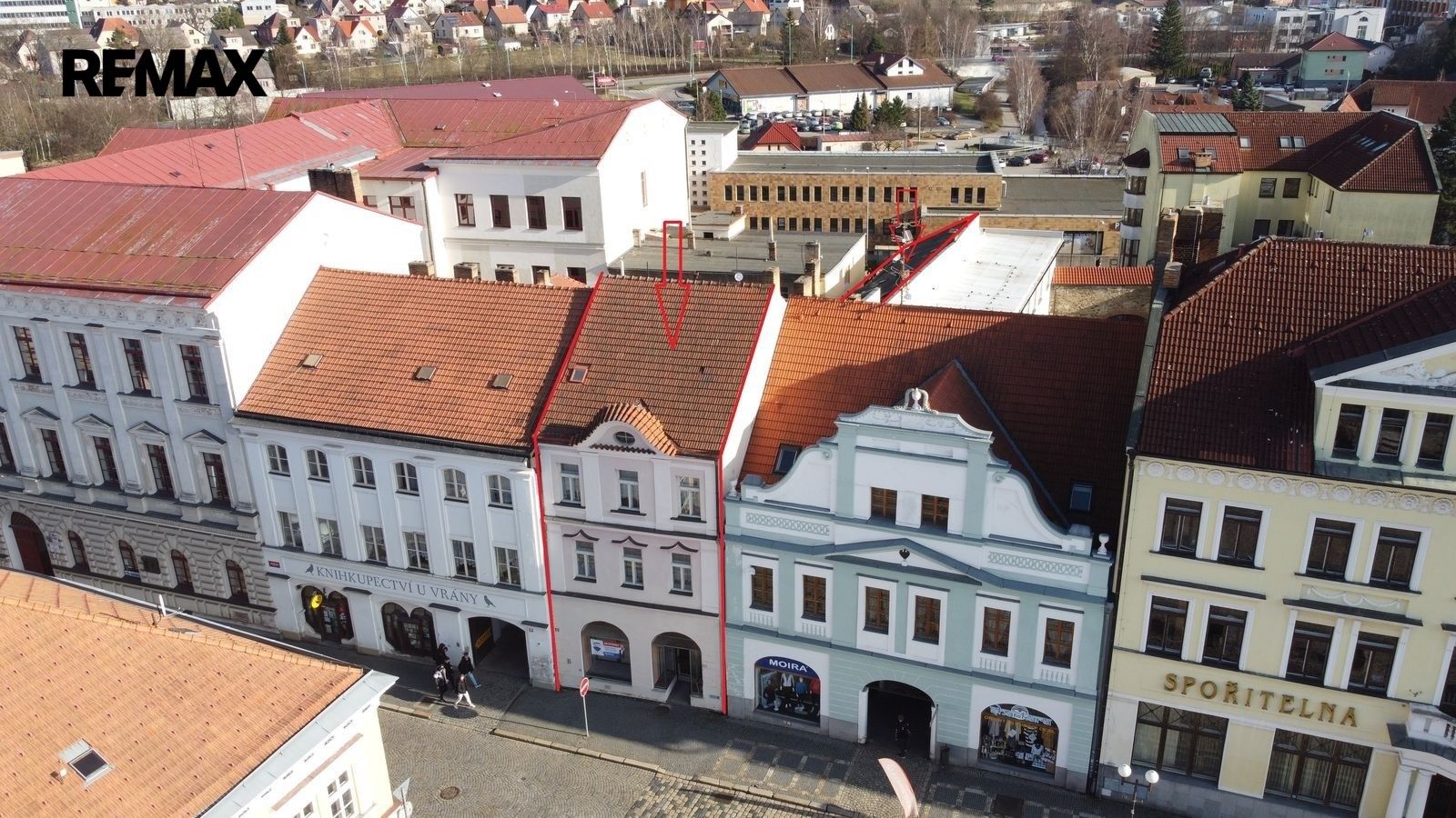 Rodinné domy, Masarykovo náměstí 32, Pelhřimov, 490 m² - 1
