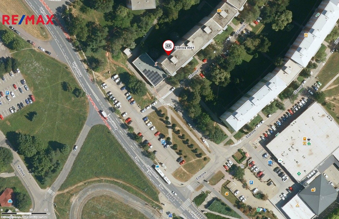 Pronájem byt 1+1 - Ečerova, Brno, 40 m²