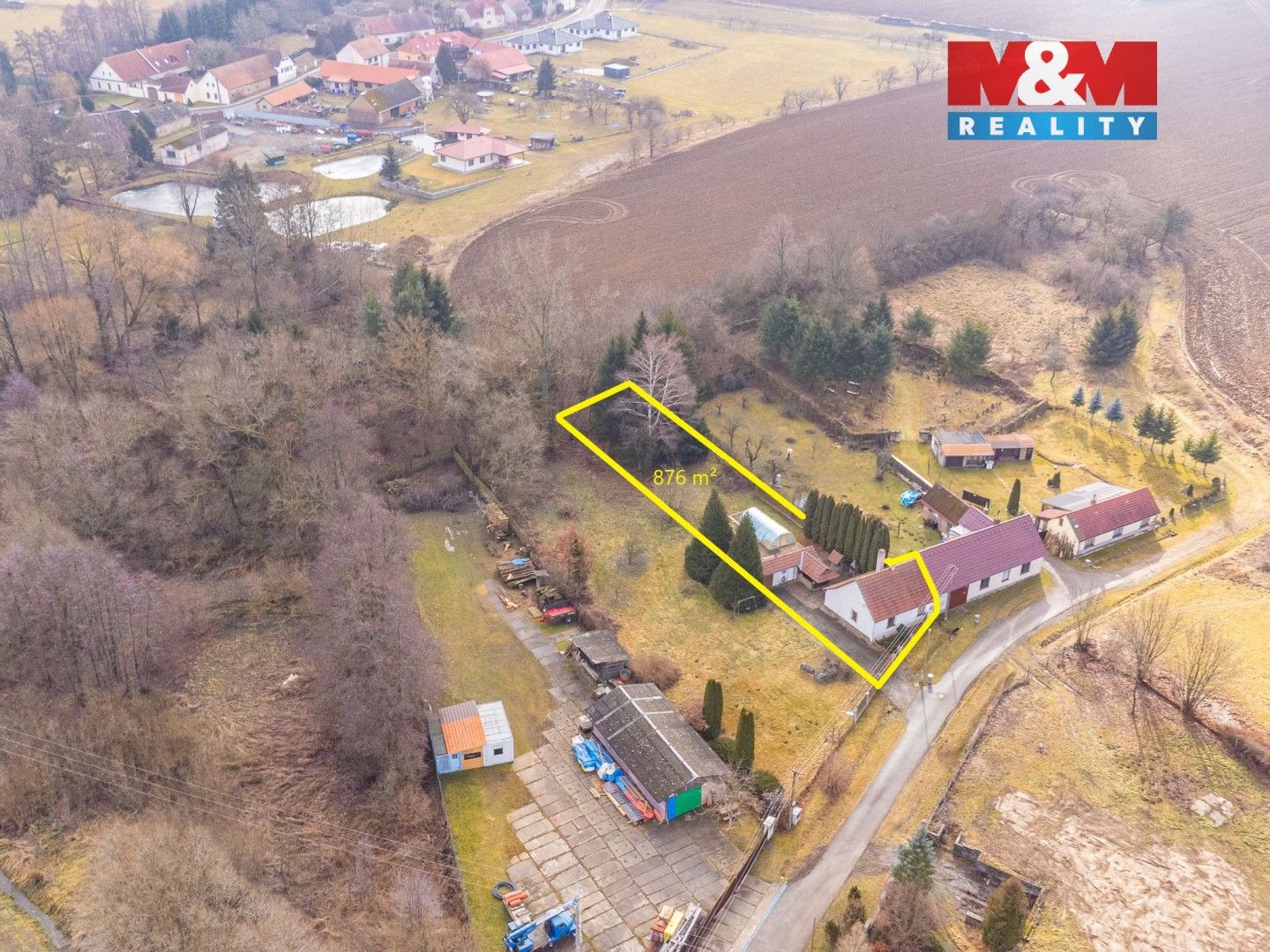 Prodej rodinný dům - Na Kačíně, Načeradec, 80 m²