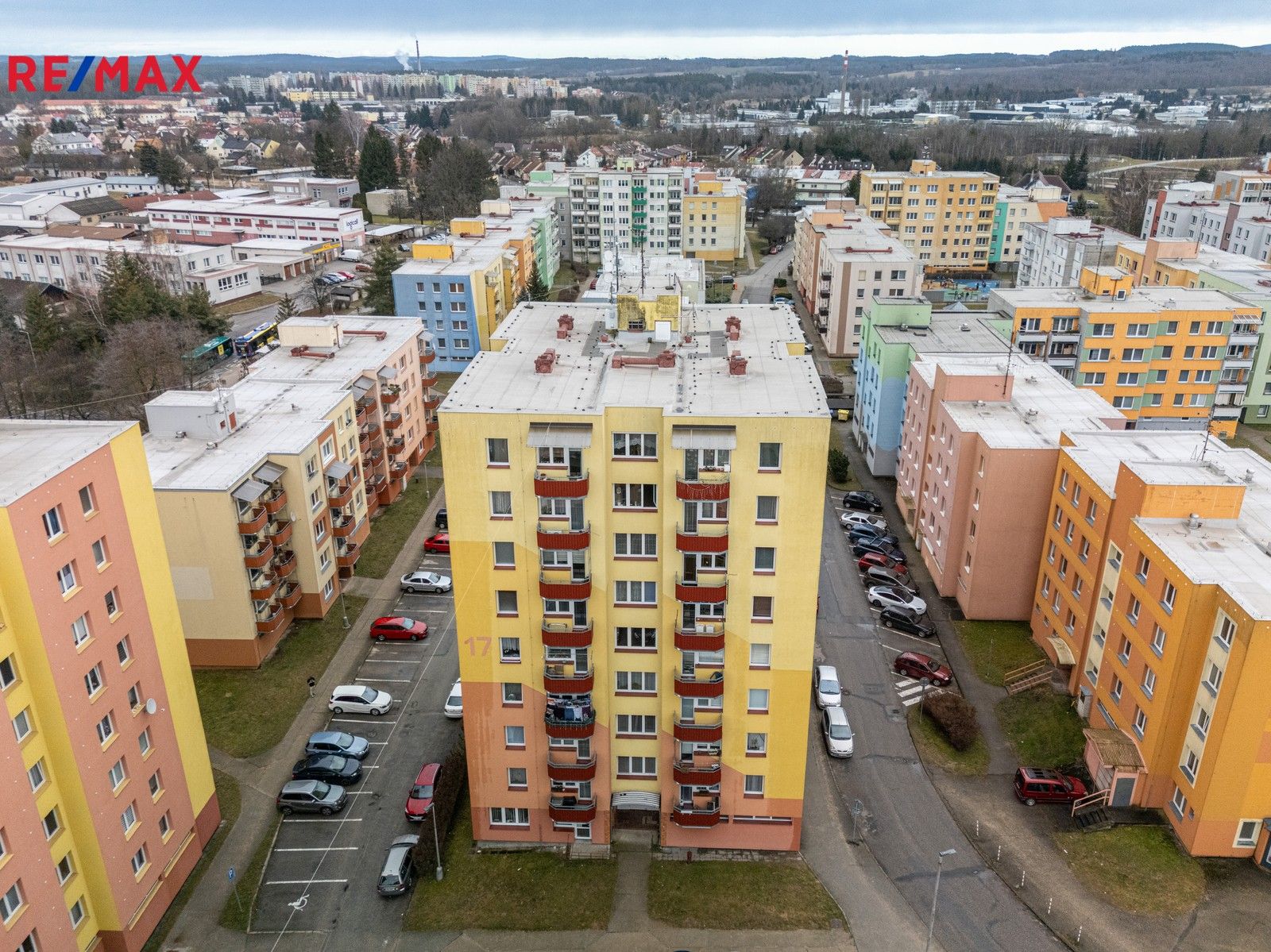 3+1, Kosmonautů 17, Jindřichův Hradec, 66 m²