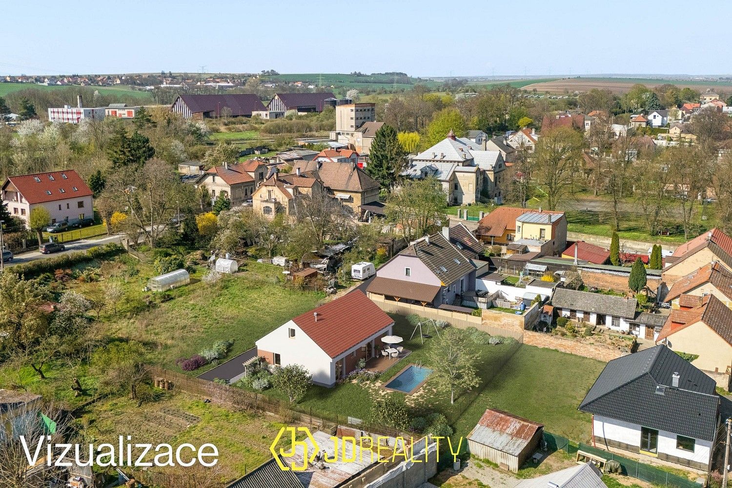 Prodej pozemek pro bydlení - Zlonice, okres Kladno, Středočeský kraj - 5